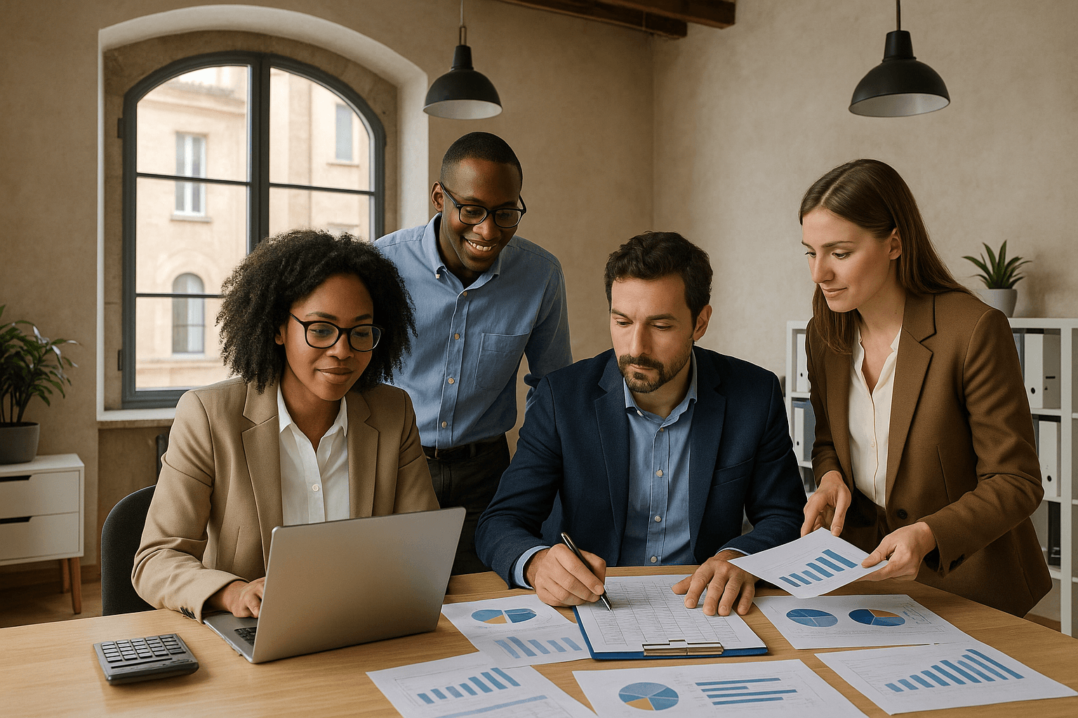 Team di ContaItaliano al lavoro
